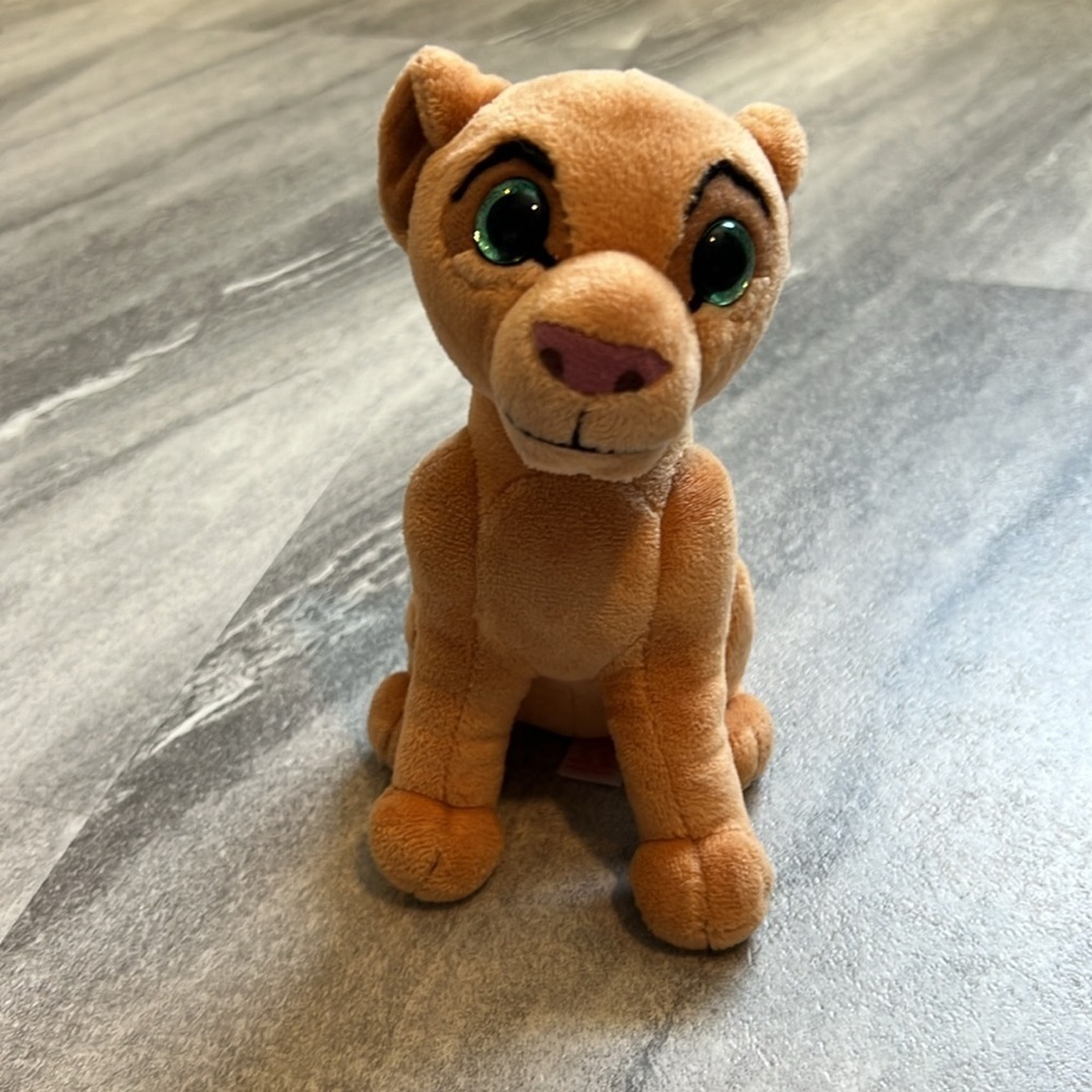 TY Sparkle beanie baby stuffy Nala Lion King Disney